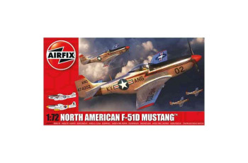 North American F-51D Mustang 1/72  AIRFIX  02047A