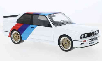 BMW E30 M3 white and Decorated 1989  IXO  18CMC123