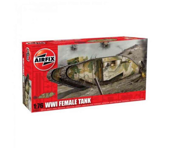 British IWW Tank Mark I Female, 1/76  AIRFIX  2337