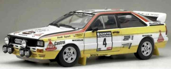 SUN STAR Audi quattro A2 No4 Mikkola/Hertz Rally New Sealnd 1984