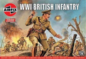 WW1 BRITISH INFANTRY  AIRFIX  00727V