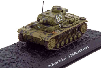 ATLAS PZ.KPFW.III AUSF.G (Sd.Kfz.141) 21. Panzerdivision 1941 