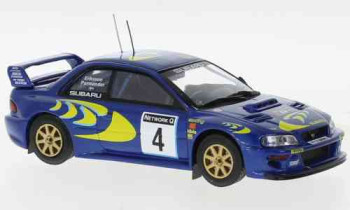 Subaru Impreza S5 WRC No4 Rallye WM RAC Rally 25th RAC Anniversary editioin Eriksson/Parmander 1997  IXO  RAC390B
