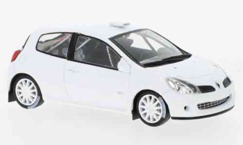 Renault Clio R3 white with extra night lights  IXO  MDCS029