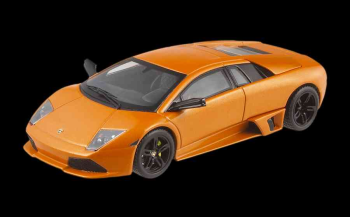 Hot Wheels Elite P4884 1:43 Lamborghini Murcielago LP 640 Orange
