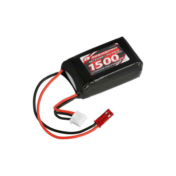 Robitronic LiPo Battery 1500mAh 2S AAA Hump Size for RX