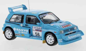 MG Metro 6R4 RHD No58 Sanyo RAC Rally Fielding/Robinson 1986