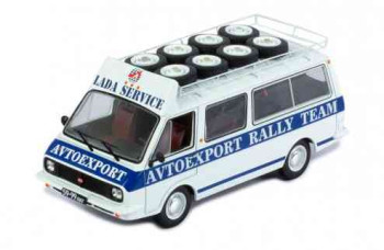 IXO RAF 2203 Latvia Rally service Assistance with Roof rack and Wheels  RAC372X