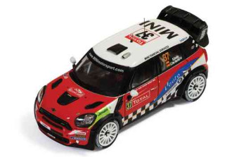 IXO Mini John Cooper Works #37 D.Barrio-D.Sordo 2nd Rally Monte Carlo 2012