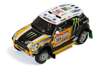 IXO Mini All 4 Team Monster Energy Rally Dakar #305 J. Roma 2012
