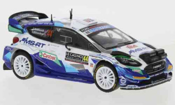 Ford Fiesta WRC No44 Rallye WM Rally Monte Carlo 2021 Greensmith/Edmondson IXO RAM787