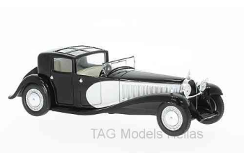 Bugatti Type 41 Royale, black/silver, 1928 WHITE BOX WB221