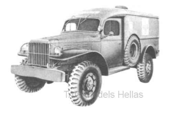 Dodge WC 54, olive, 1942 WHITEBOX WB238