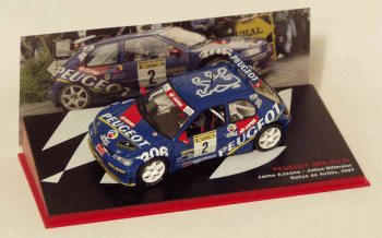 ALTAYA Peugeot 306 Maxi Rallye de Aviles 1997 J.Azcona