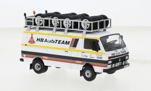 Miniature IXO 1/43, Volkswagen LT Rallye Assistance Rothmans-Porsche, Neuve En Boîte