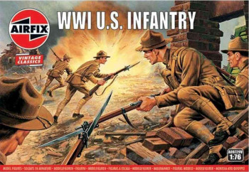 WW1 U.S. INFANTRY  AIRFIX  00729V