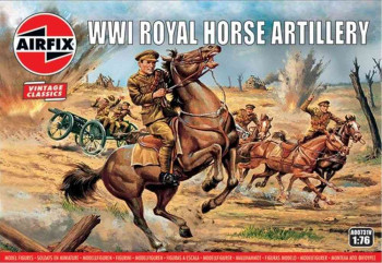 WW1 ROYAL HOUSE ARTILLERY  AIRFIX  00731V