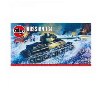 Russian T34 Medium Tank Vintage Classics 1/76  01316V