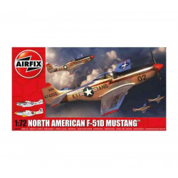 North American F-51D Mustang 1/72  AIRFIX  02047A