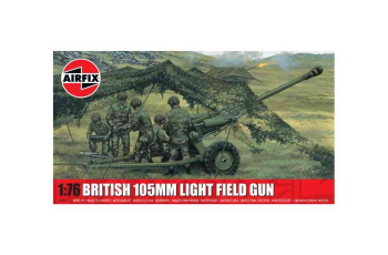 British 105mm Light Field Gun, 1/76