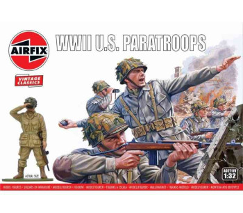 WWII US Paratroops 1/32  02711V