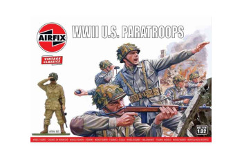 WWII US Paratroops 1/32  02711V