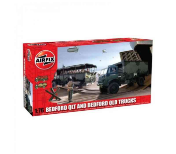 Bedford QLT and Bedford QLD Trucks, 1/76