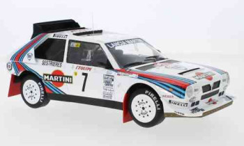 Lancia Delta S4, No.7, Lancia Martini racing, Martini, Rally Monte Carlo , H.Toivonen/S.Cresto, 1986  IXO  18RMC046A