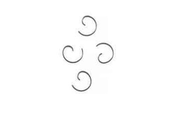 Novarossi 05000 - 3.5ccm Wrist Pin Retainer Boost (4 pcs)