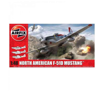 North American F-51D Mustang, 1/48  AIRFIX  05136