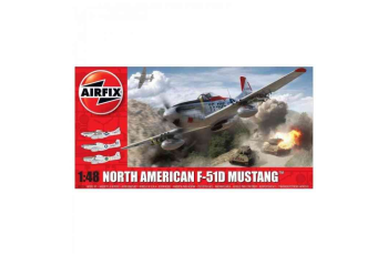 North American F-51D Mustang, 1/48  AIRFIX  05136