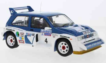 MG Metro 6R4 RHD No4 RAC Rally TPond/RArthur 1986