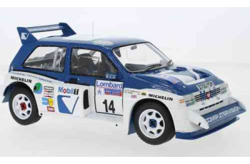 MG Metro 6R4 RHD No14 Rallye WM RAC Rally DLlewellin/PShort 1986
