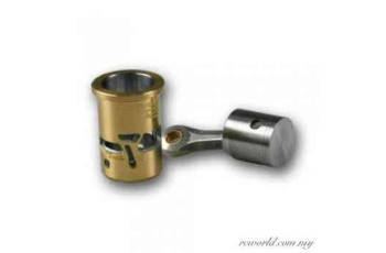 Piston/Sleeve Coupling 3,5cc Long Stroke 5Ports Rear Exhaust CNC Piston On Road