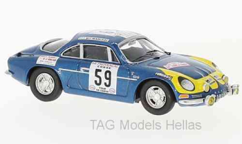 Alpine Renault A 110 – Tour de Corse 76 Moreau / Baron  TROFEU  841