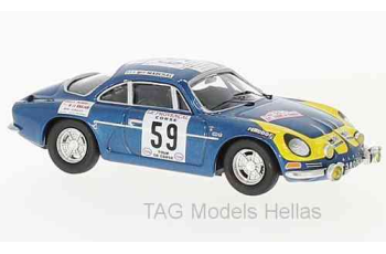 Alpine Renault A 110 – Tour de Corse 76 Moreau / Baron  TROFEU  841