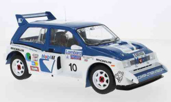 MG Metro 6R4 RHD No10 Computervision RAC Rally M.Wilson/N.Harris 1986