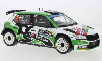 Skoda Fabia Rally2 EVO No20 Rallye WM Rallye Monte Carlo Mikkelsen/Eriksen 2022  IXO  18RMC109