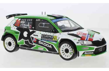 Skoda Fabia Rally2 EVO No20 Rallye WM Rallye Monte Carlo Mikkelsen/Eriksen 2022  IXO  18RMC109