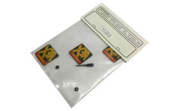 Low speed needle 2,1/2,5cc slide with 3pcs O'rings (1,85x1,5mm