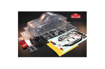 124 RALLY CLEAR BODY WITH ACCESSORIES  EZRL2410