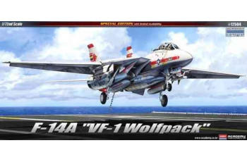 Academy 12504 F-14A [VF-1 Wolfpack]