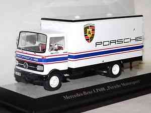 PREMIUM 12510  MERCEDES BENZ - LP608 TRUCK CASSONATO PORSCHE MOTORSPORT RACING 1965