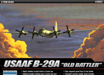 Academy 12517 USAAF B-29 'Old battler'