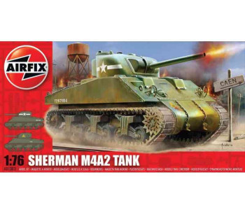 Sherman M4A2 Tank 1:76  AIRFIX  1303
