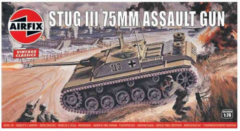 STUG III 75MM ASSAULT GUN TANK  AIRFIX  01306V