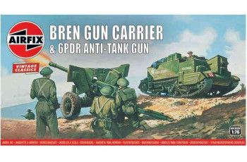 BREN GUN CARRIER & 6 PDR ANTI TANK GUN  AIRFIX  01309V