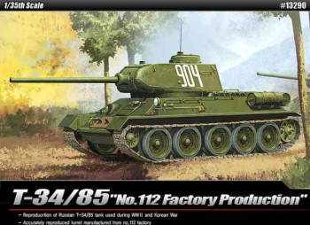 Academy 13290 T-34/85 "No.112 Factory Production"