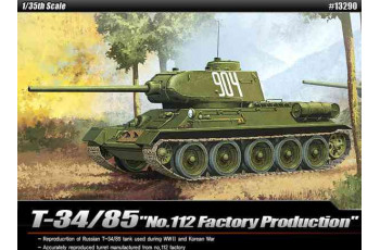 Academy 13290 T-34/85 "No.112 Factory Production"
