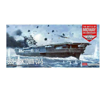 USS Yorktown CV-5 The Battle of Midway, 1/700  ACADEMY  14229